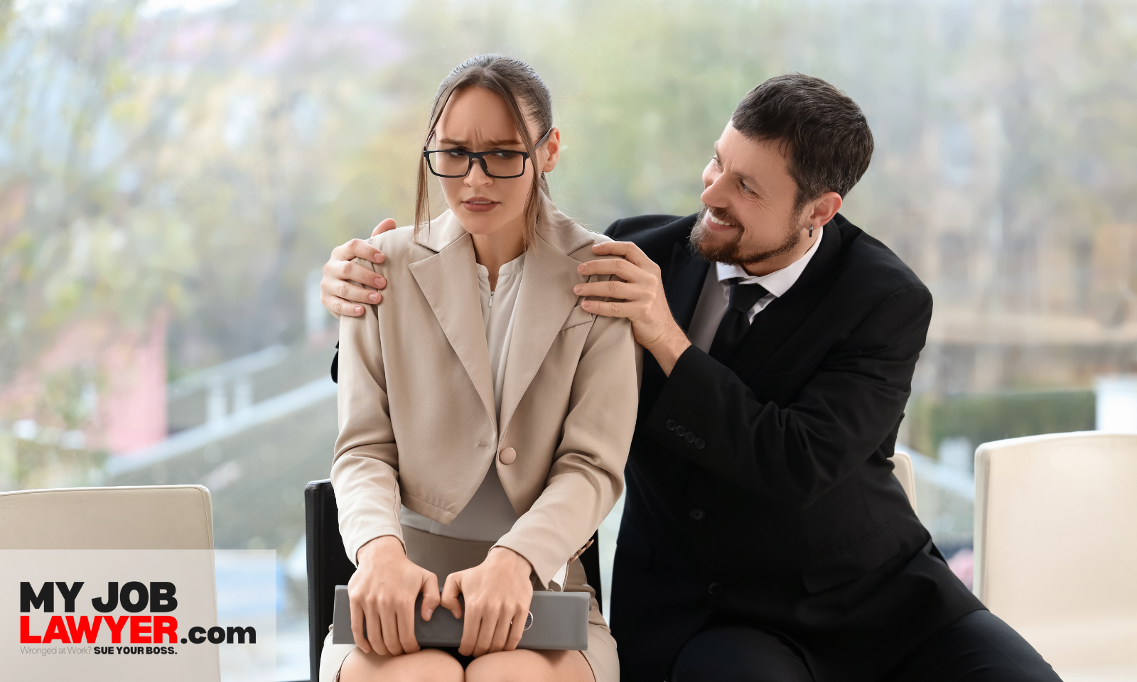 Manager confronting employee as an example of workplace harassment and discrimination